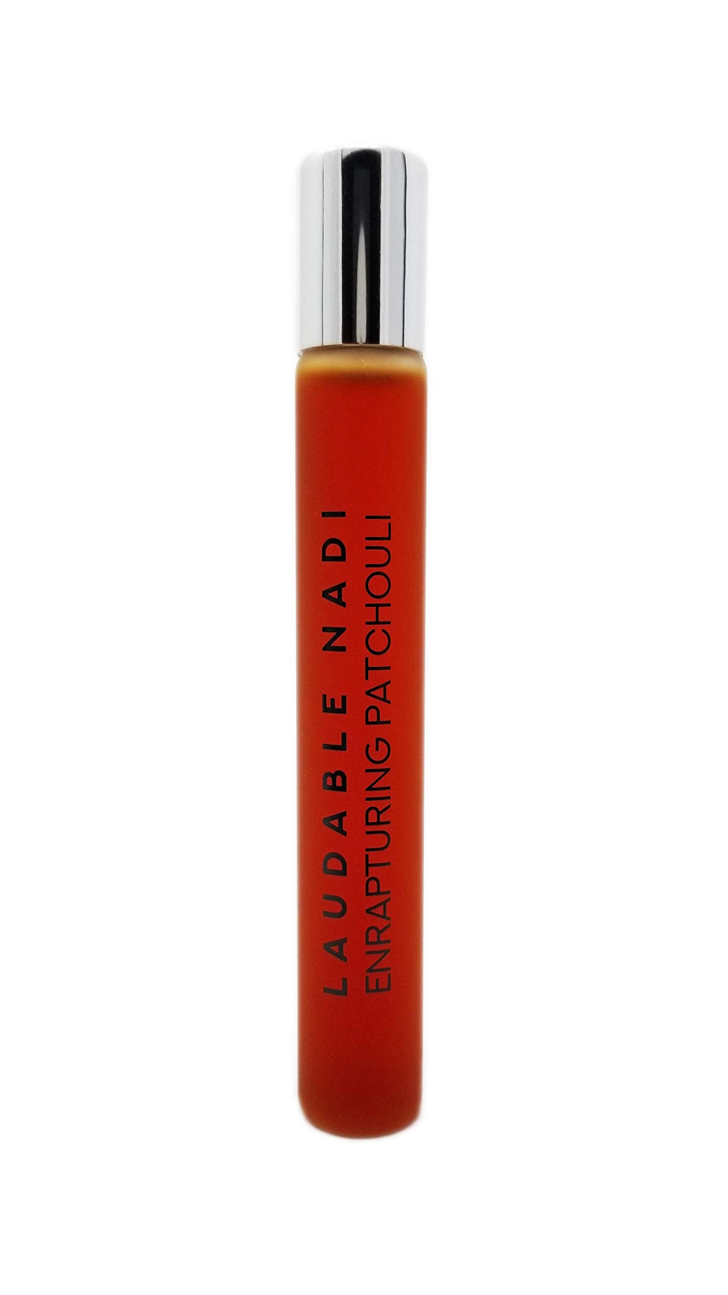 LAUDABLE NADI Enrapturing Patchouli - Exotic Patchouli & Vanilla Perfume Oil, 0.47 oz 14 ml