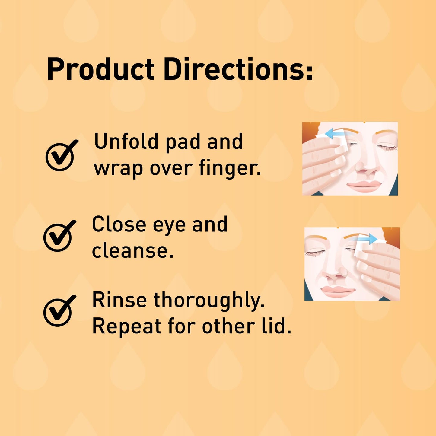 OCUSOFT LID SCRUB OUST CLEANSER PADS - 30/CTN