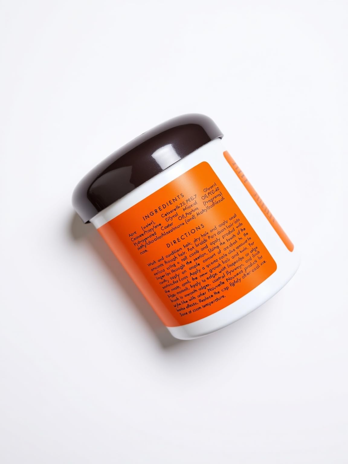 Nouvelle NOUVEAU Stay Laid Braid Gel, Extra Hold, Alcohol Free, Orange Scent, 16 oz