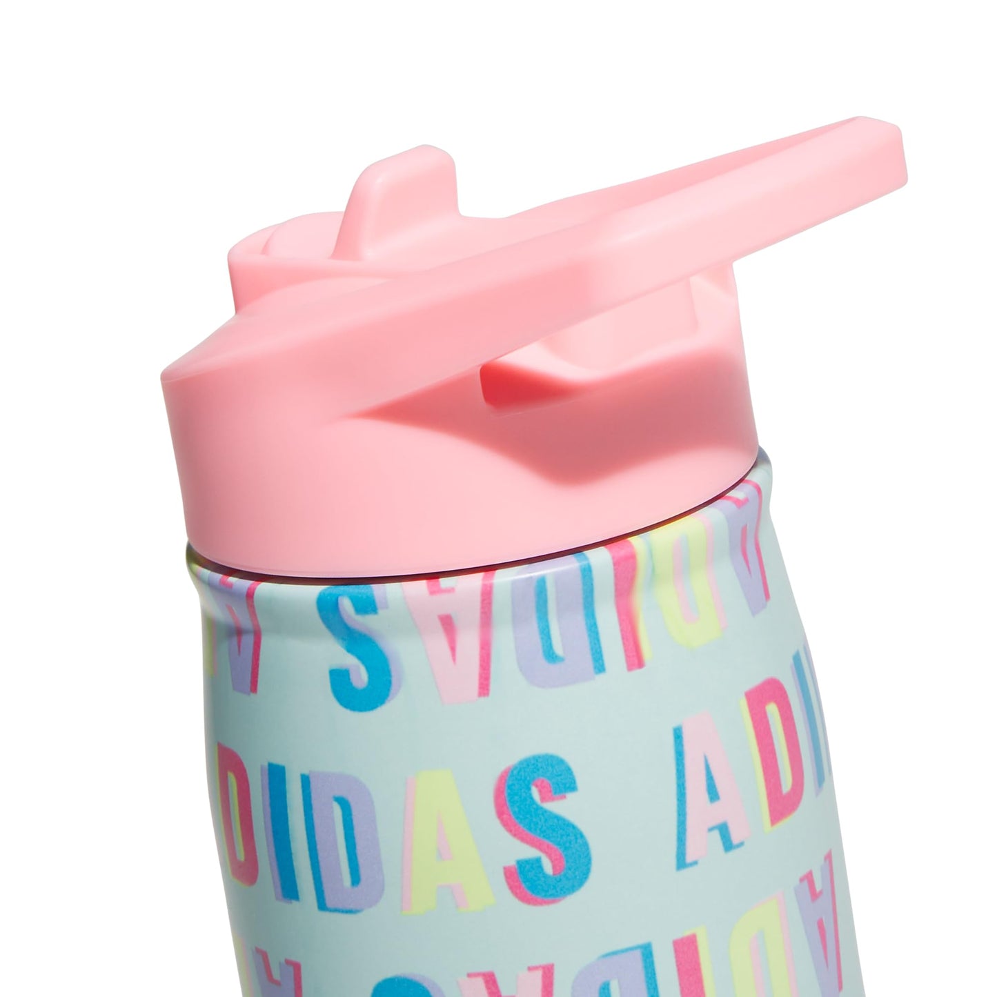 600 ML (20 oz) Straw Top Metal Water Bottle, Hot/Cold Double-Walled Insulated 18/8 Stainless Steel