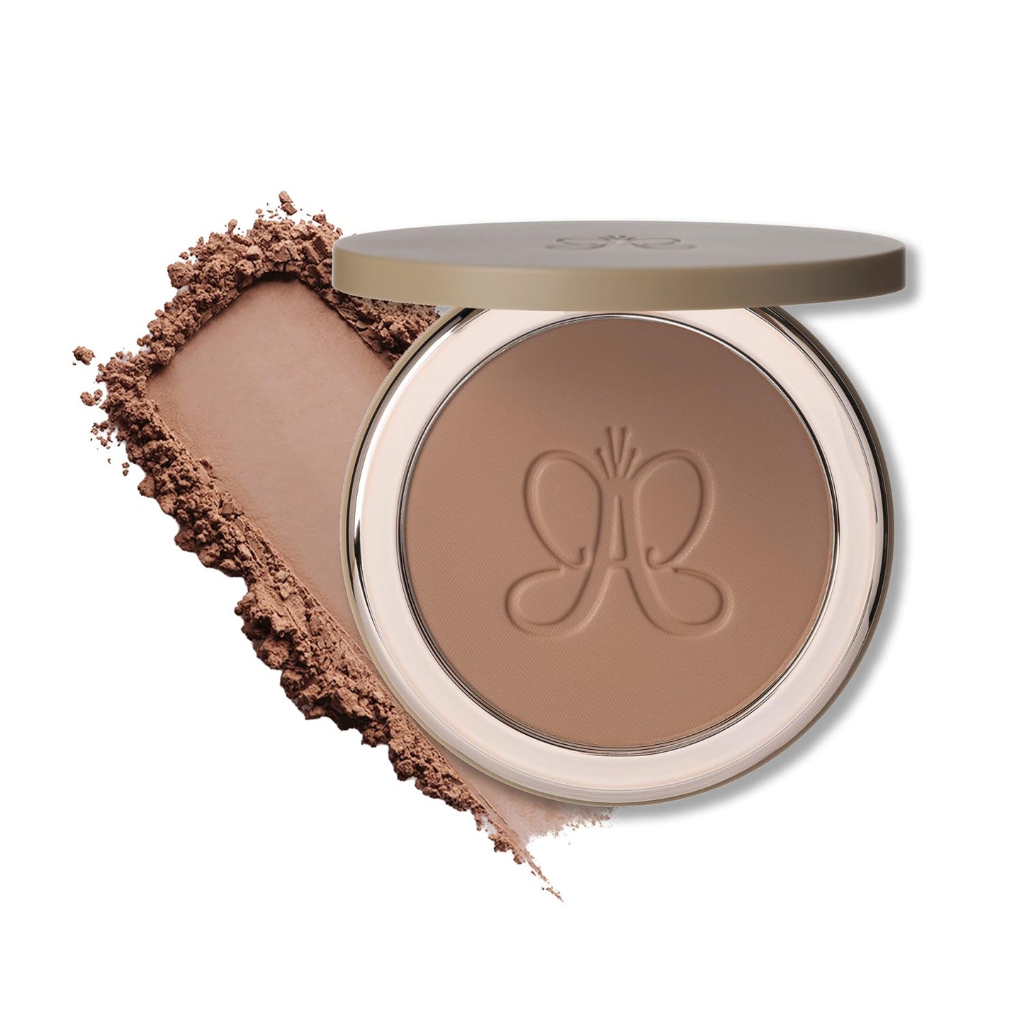 Anastasia Beverly Hills Smooth Blur Bronzer - Weightless Sun-Kissed Pressed Powder for Sculpting, Warming, and Blurring Skin Texture - Warm Sand Vibes