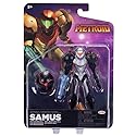 JAKKS Pacific Metroid Phazon Suit Samus Action Figure with Morph Ball Accessory