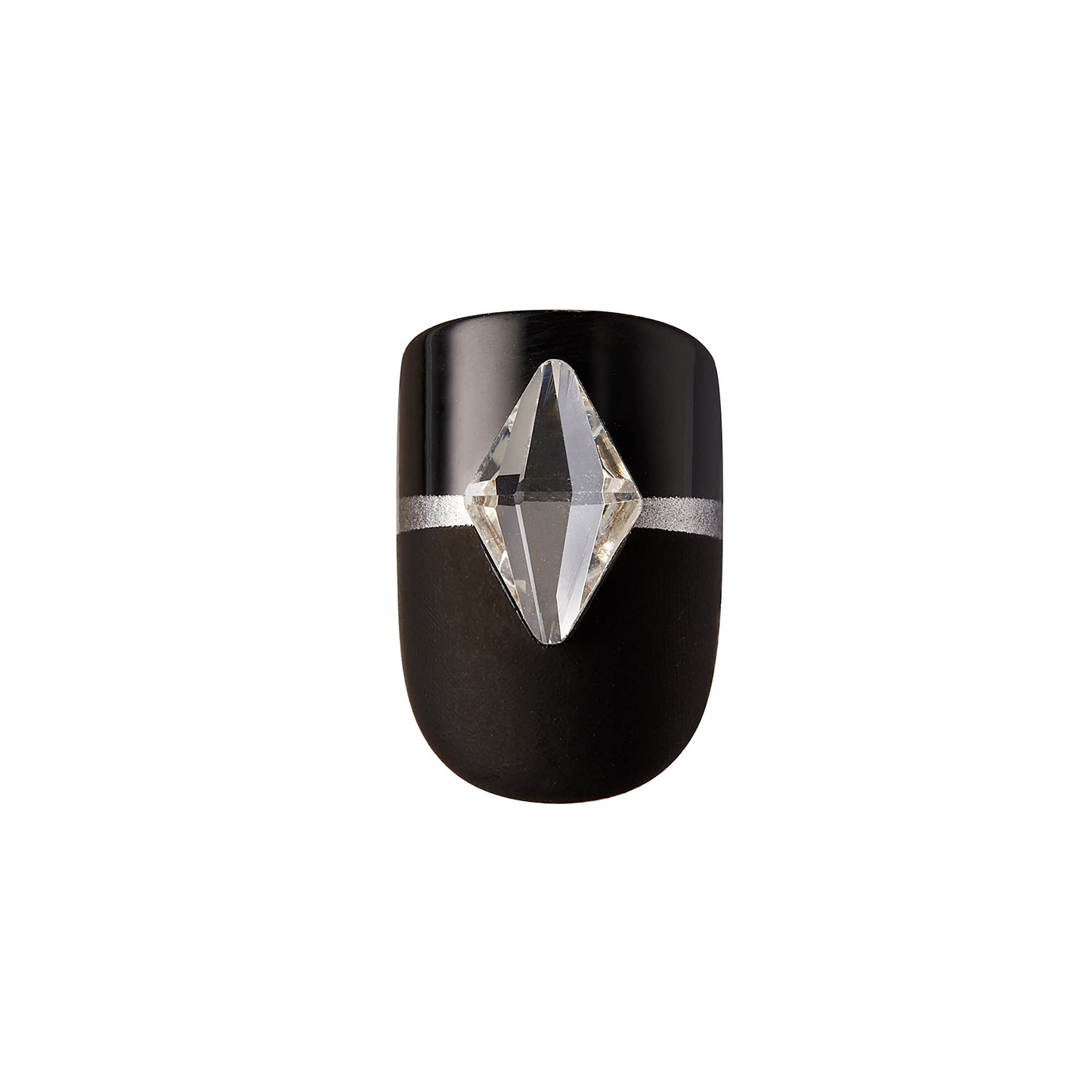 KISS imPRESS Press-On Nails Couture Collection Manicure Kit, ‘Lavish’, Patented Super-Hold Adhesive, 30 Fake Nails with 12 Accent Nails