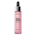 Revlon Face Primer, PhotoReady Rose Glow Face Makeup for All Skin Types, Hydrates, Illuminates & Moisturizes, Infused with Quartz and Hydrating Oil