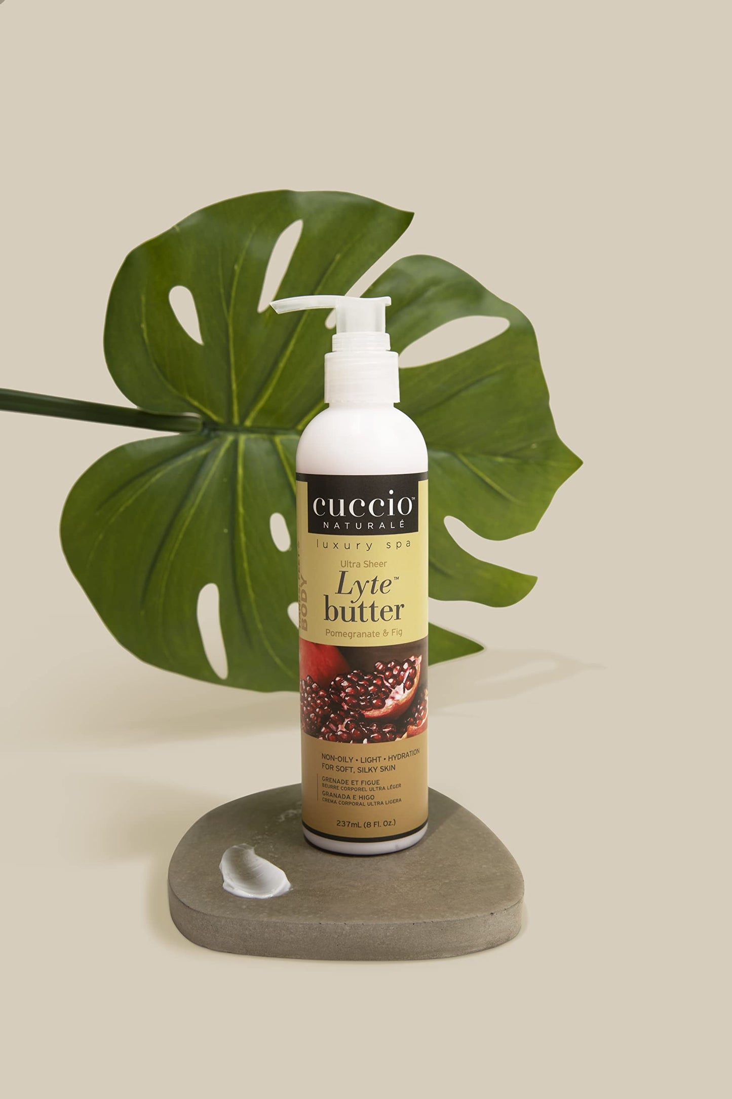 Cuccio Naturale Lyte Ultra-Sheer Body Butter - Replenishing Scented Moisturizer Cream - Deep Hydration To Repair Dry Skin - All Natural, Cruelty-Free