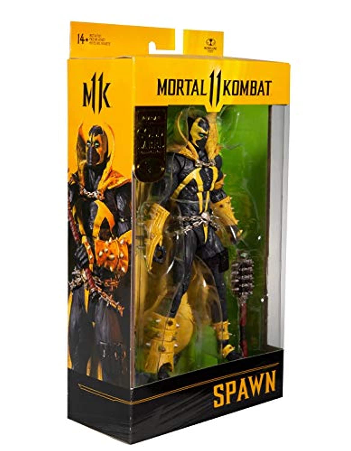 McFarlane Toys 7-inch Mortal Kombat 11 Spawn Figure: Curse of Apocalypse, 22 Moving Parts, Collector's Stand Base - Ages 14+