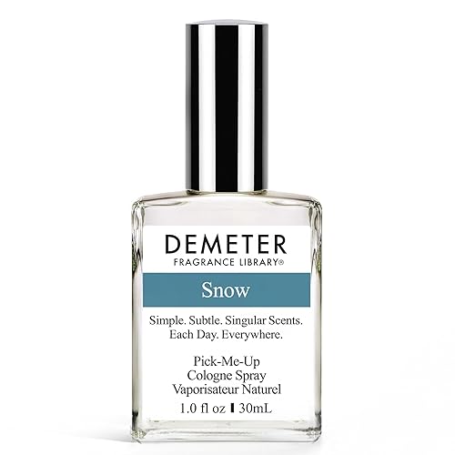 DEMETER Natural Perfume Spray Cologne for Women and Men, Snow Cologne, 1 oz