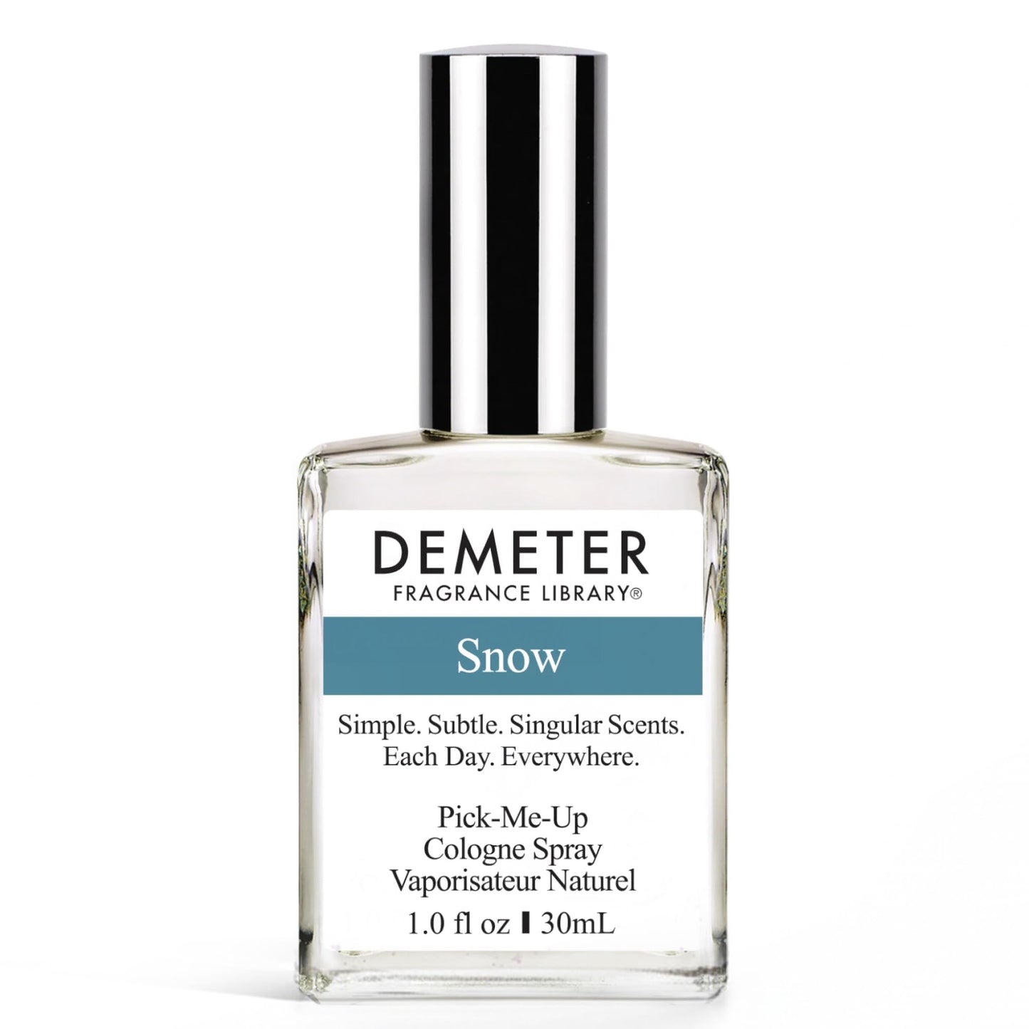 DEMETER Natural Perfume Spray Cologne for Women and Men, Snow Cologne, 1 oz