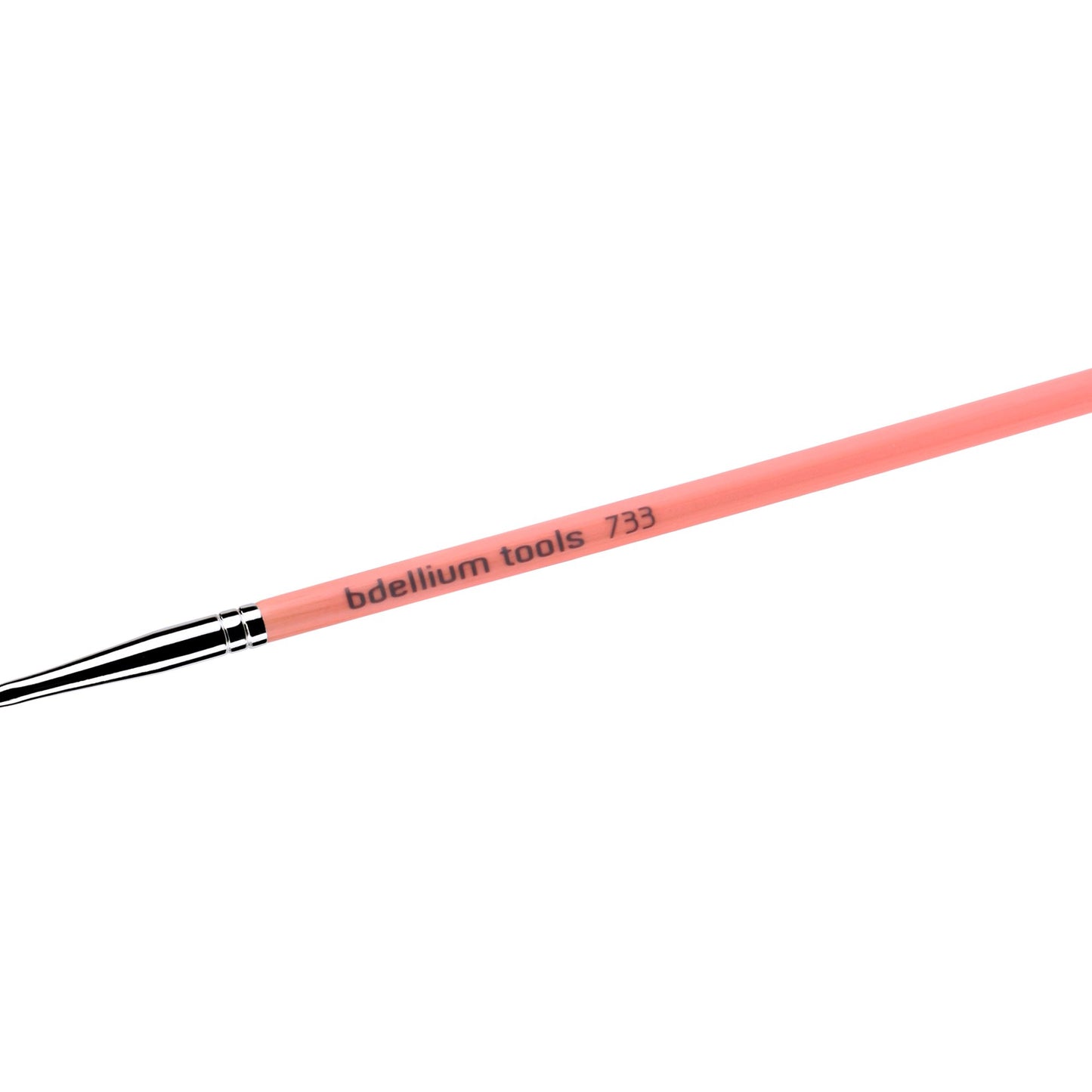 Bdellium Tools Professional Makeup Brush - Pink Bambu Series 733 Lash - With Soft Synthetic Fibers, For Applying Mascara (Pink, 1pc)