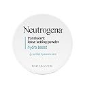 Neutrogena Hydro Boost Translucent Loose Setting Powder with Purified Hyaluronic Acid for Smooth Skin, Blurs Imperfections and Sets Makeup