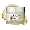 ClarityRx Daily Fruit Antioxidant Moisturizing Mango Face Mask, Plant-Based Creamy Anti-Aging Facial Treatment, Recommended for Mature or Dry Skin