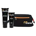 Hair Situation Mr. Active Styling Glue, Mr. Vibrant Volumizing Shampoo & Toiletry Bag (Styling Glue & Shampoo)