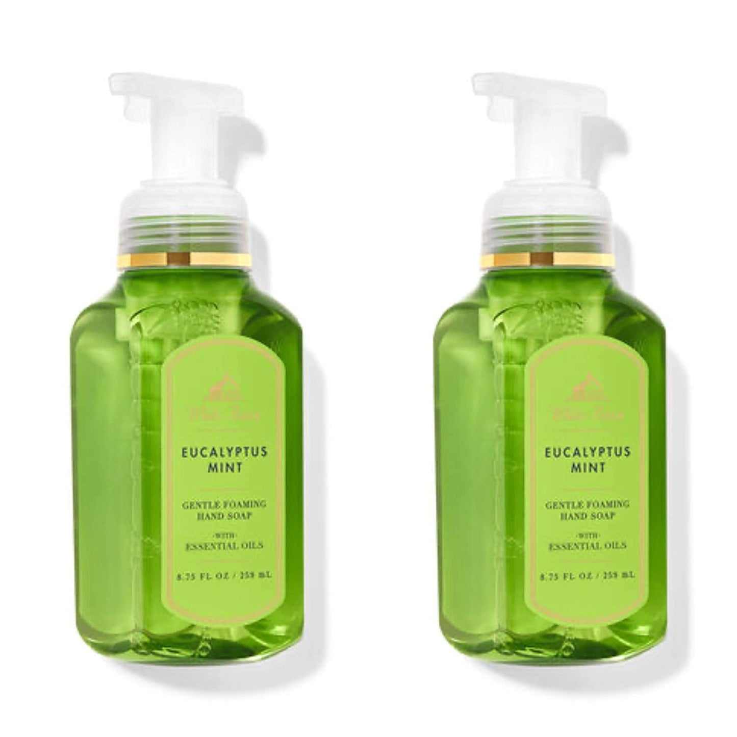 Bath and Body Works Eucalyptus Mint, Gentle Foaming Hand Soap, 8.75 Ounce (2-Pack) Beauty & Personal Care Sameriver