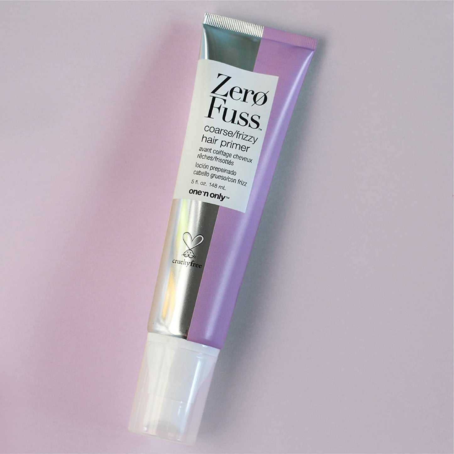 one 'n only Zero Fuss Coarse/Frizzy Hair Primer, Leave-in Spray, Detangles and Smooths, Weightlessly Conditions, Humidity Resistant, Tames Frizz, No