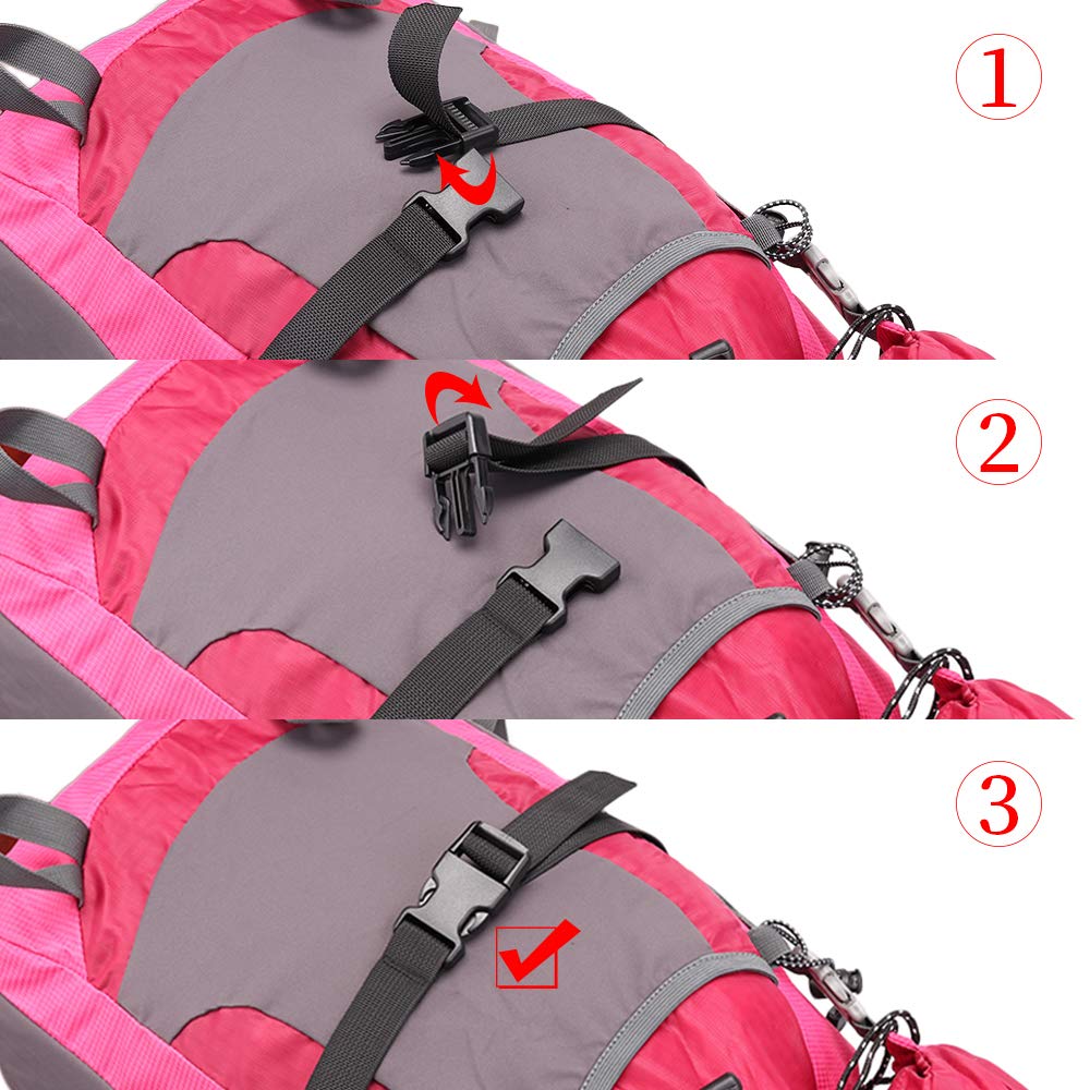 MAGARROW 78" x 1" Strap Buckle Packing Straps Adjustable 1-Inch Belt (Black (4-PCS))