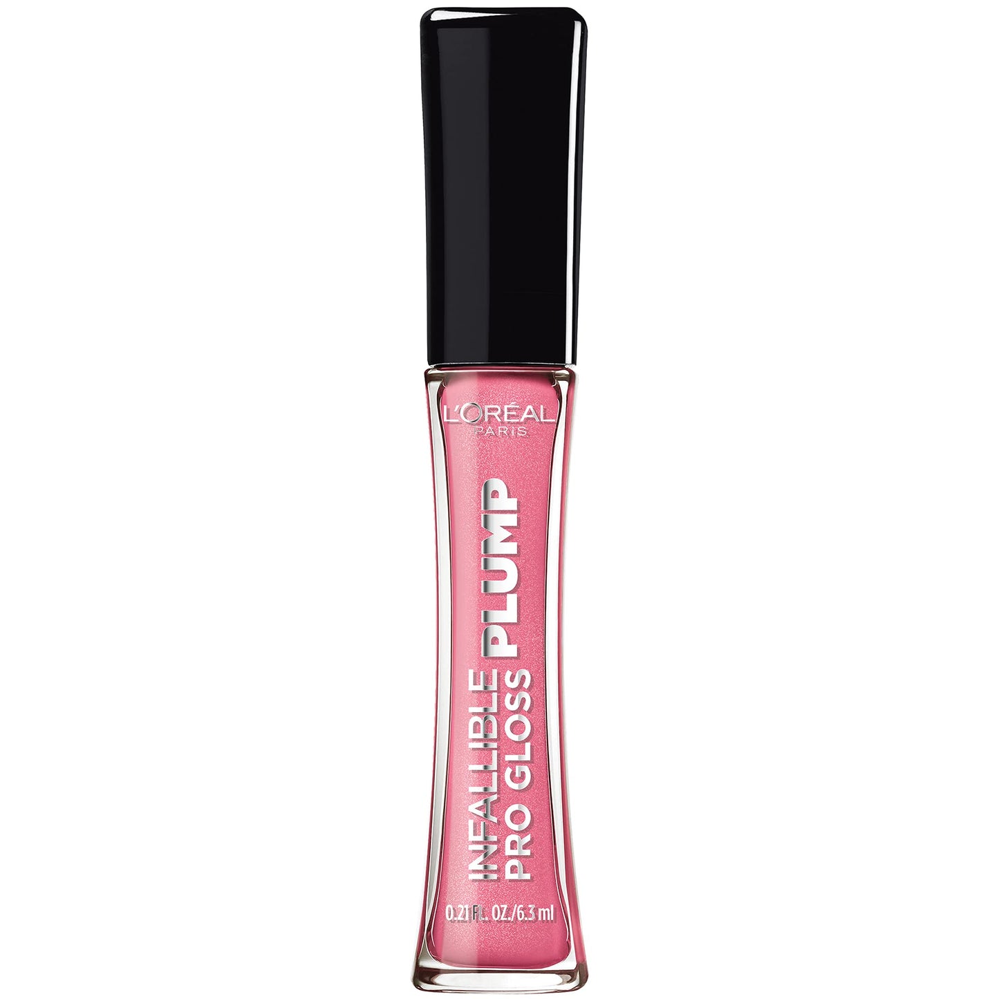 L'Oreal Paris Infallible Pro Gloss Plump Lip Gloss with Hyaluronic Acid, Long Lasting Plumping Shine, Lips Look Instantly Fuller