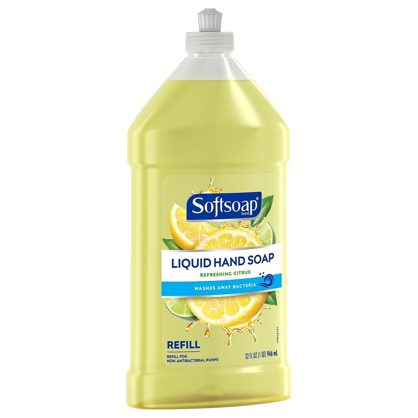 Softsoap Liquid Hand Soap Refill, Refreshing Citrus with Lemon Scent - 32 Fluid Ounce