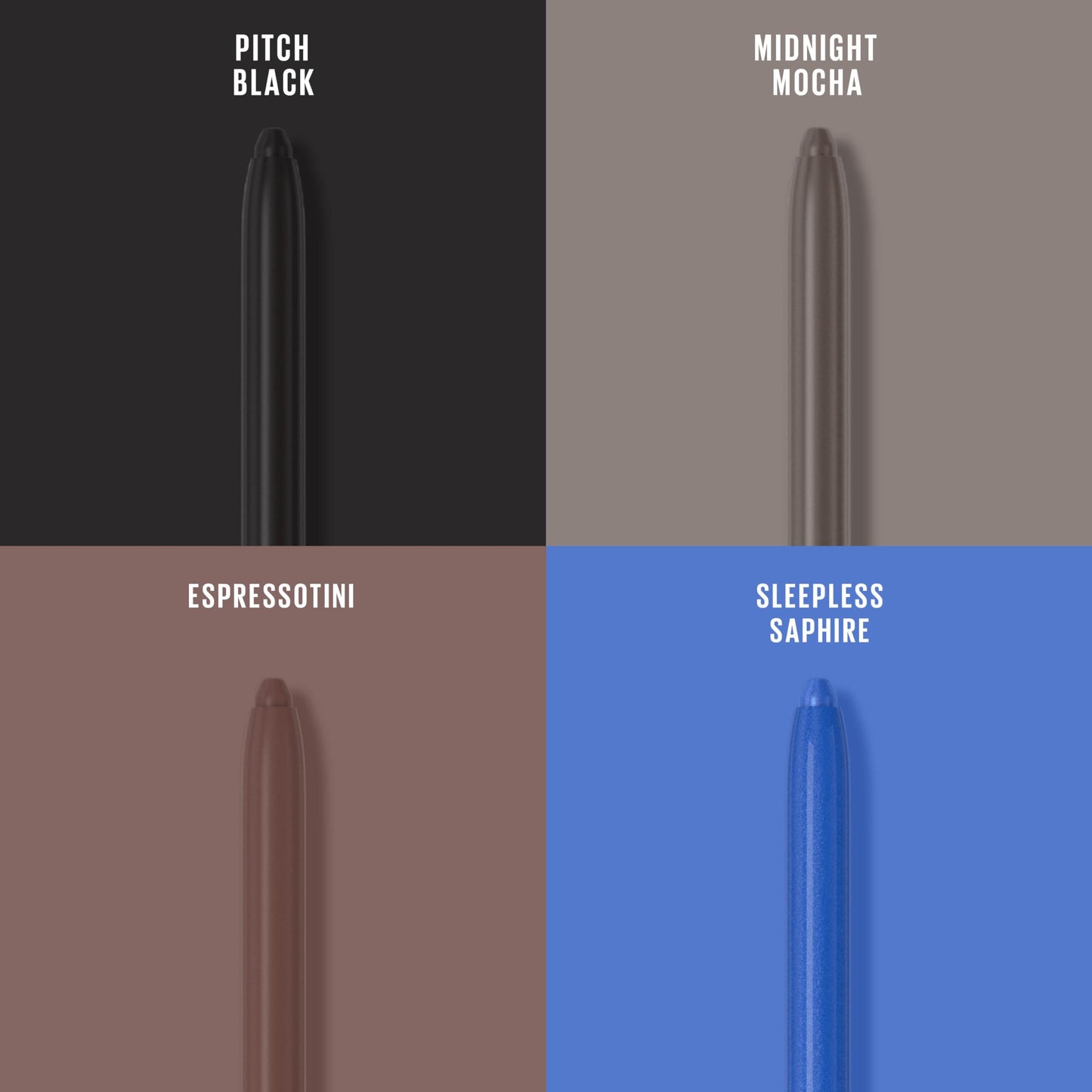 Maybelline Tattoo Studio Automatic Gel Pencil Waterproof Eyeliner, Blendable, Smudge Resistant, Matte Eyeliner For Up To 36HR Wear, Sleepless Sapphire Beauty and Personal Care MAYBELLINE