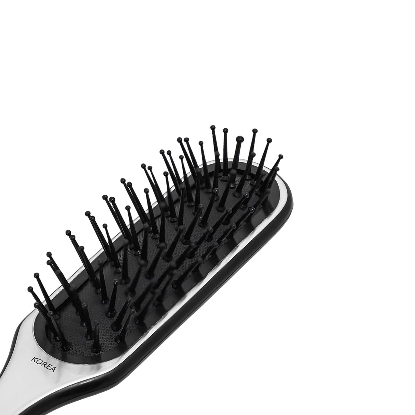 Cricket Visage 390 Sculpting Hair Brush - Anti-Static Nylon Bristles, Ultra-Soft Cushion Pad, Aluminum Finished Handle, Ideal for Styling