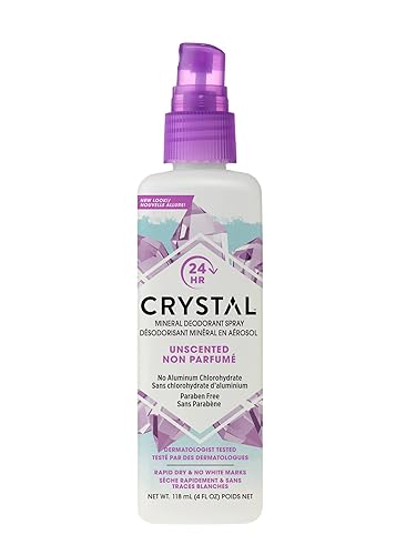 Crystal, Deodorant Spray, Pump, 4 oz