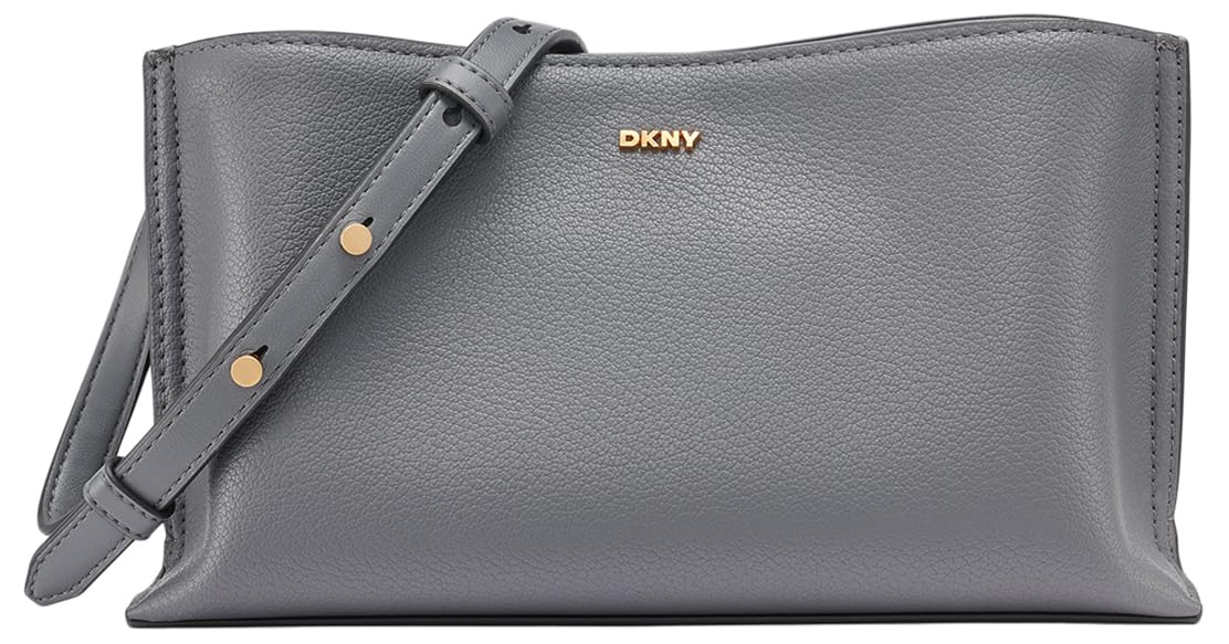 DKNY Women's Alya Crossbody Handbag, Dark Grey