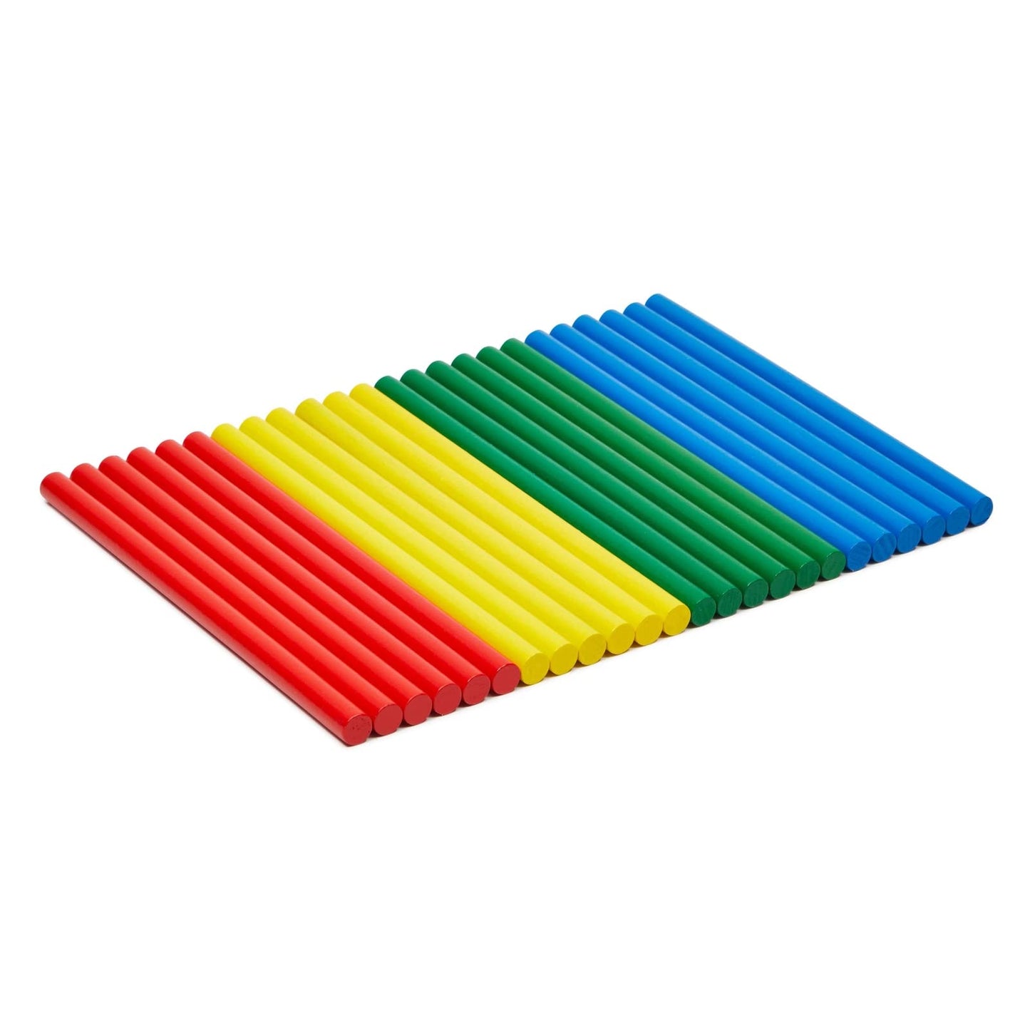 24 Pack Rhythm Sticks for Kids, 8 inches Wooden Lummi Stick Music Toys, Classroom Preschool Percussion Musical Instruments, 4 Colors