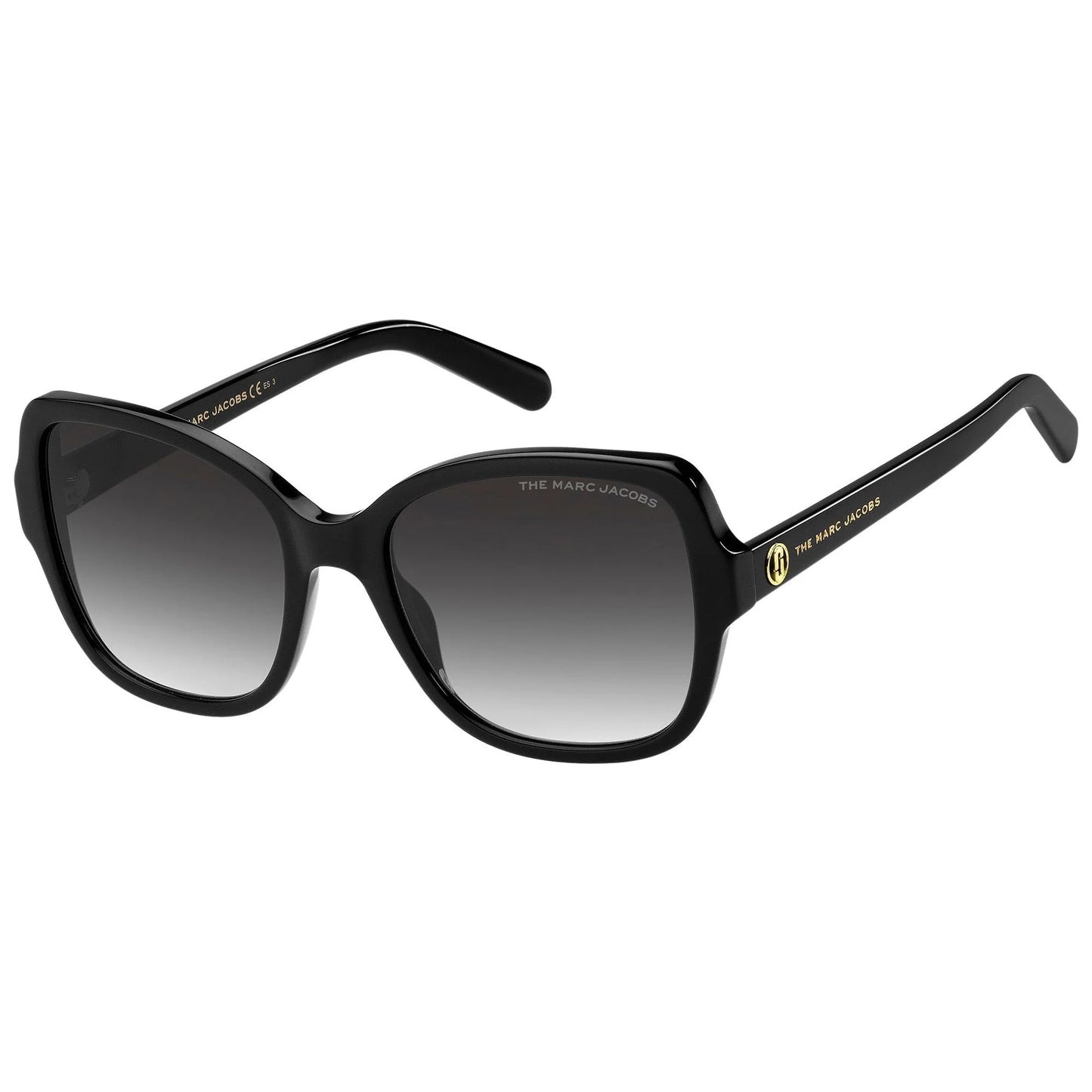 Marc Jacobs MARC 555/S 807 559O(MJ38) Women's Black Sunglasses