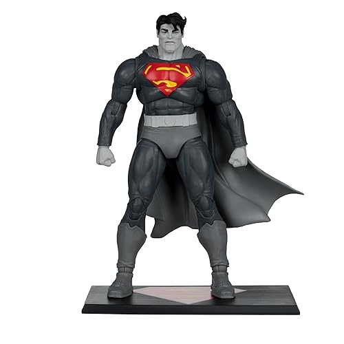 DC Multiverse Superman (The Dark Knight Returns) Black & White 7in Action Figure McFarlane Toys