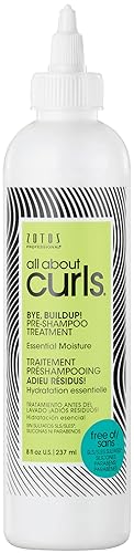 ALL ABOUT CURLS Bye, Buildup! Pre Shampoo Treatment | Curly Hair Products | Essential Moisture | Gentle Cleansing | All Curly Hair Types | Vegan