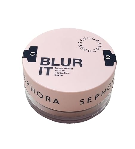 SEPHORA COLLECTION Blur It Loose Setting Powder - 01 Brightening Pink (for fair to light w/pink undertones) 0.26 oz/7.5 g