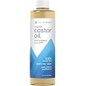Home Health Original Castor Oil, Promotes Healthy Hair And Skin, Natural Skin Moisturizer - Pure, Cold Pressed, Non-GMO, Hexane-Free, Solvent-Free