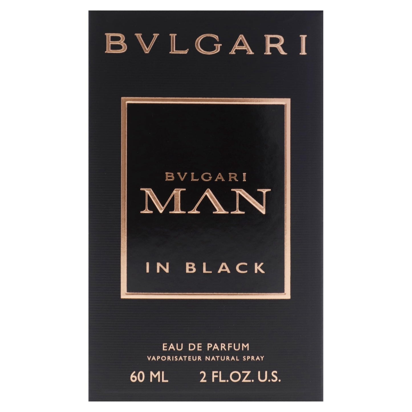Bvlgari Man in Black Eau De Parfum Spray, 2 Ounce