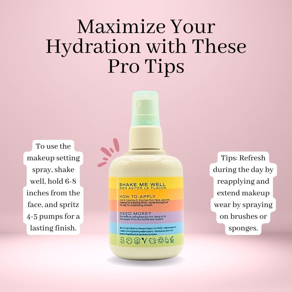 caliray Surfproof Hydrating Setting Spray with Niacinamide 3.4 oz / 100 mL