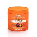 OLLM Raw Batana Oil for Hair Growth - 5oz Repair Damaged Hair Organic Formula from Honduras for Latina Women With Curly Hair Ages 25-35 - Wash Day