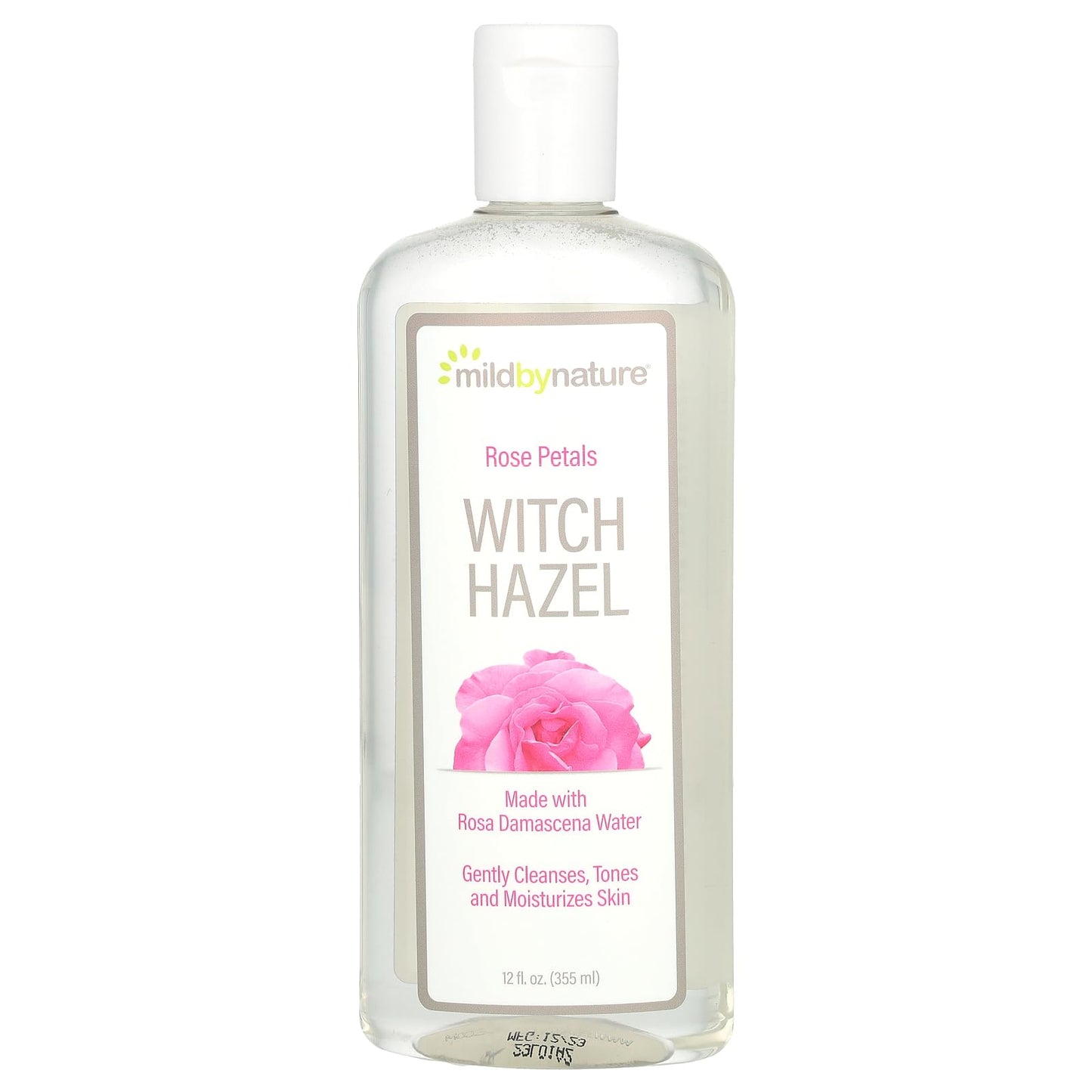 Witch Hazel, Rose Petals, Alcohol-Free, 12 fl oz (355 ml), Mild By Nature
