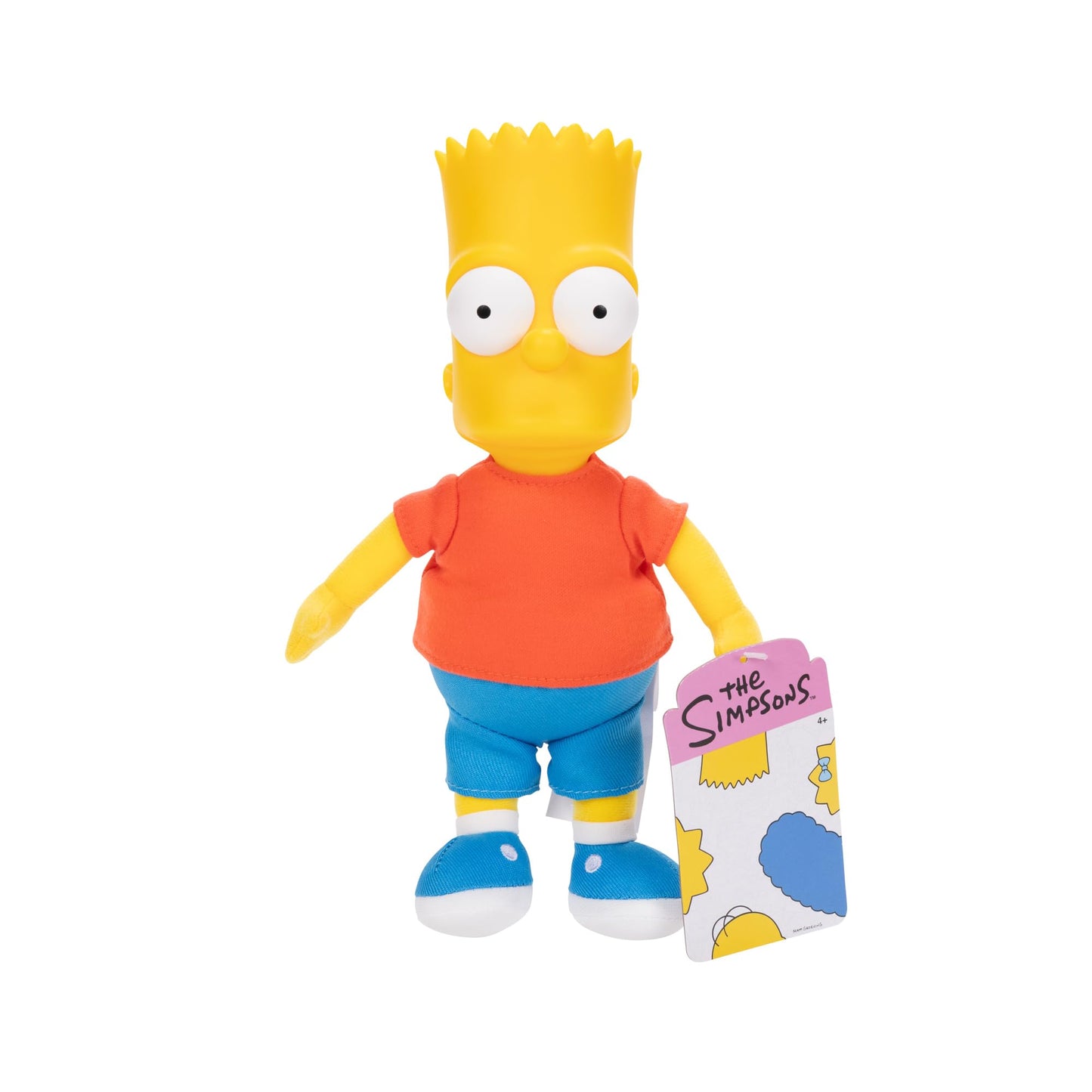 Disney The Simpsons Bart Plush Features Soft Fabric Body with Sculpted Head Officially Licensed