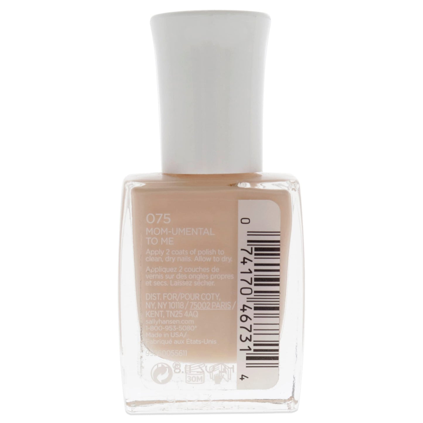 Sally Hansen Mega Strength Nail Color, Mom-umental To Me, .4 Fl Oz Beauty & Personal Care Sally Hansen