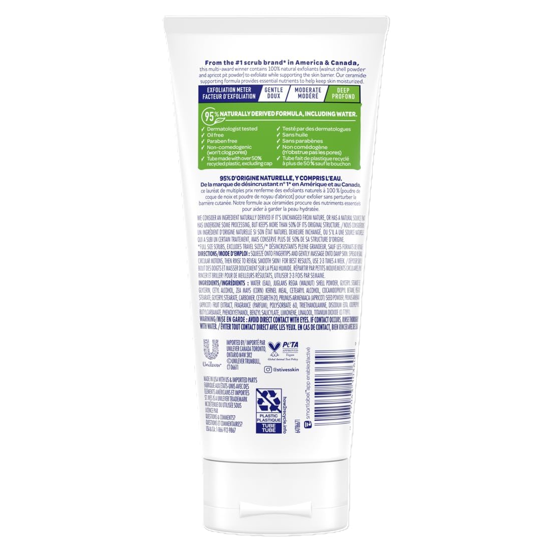 St. Ives Fresh Skin Apricot Scrub 6 oz 170g, 1 Pack