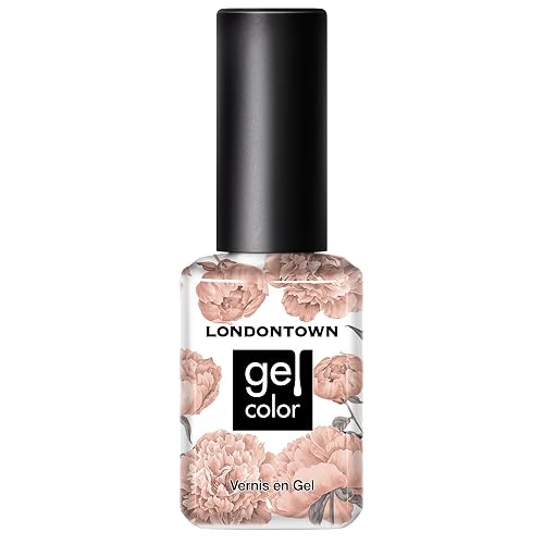 LONDONTOWN Gel Nail Polish, The Full Monty, 0.4 Fl Oz, Long-Lasting UV/LED Formula, High-Shine, No Odor or Fumes, Streak-Free Color, Vegan Beauty & Personal Care LONDONTOWN