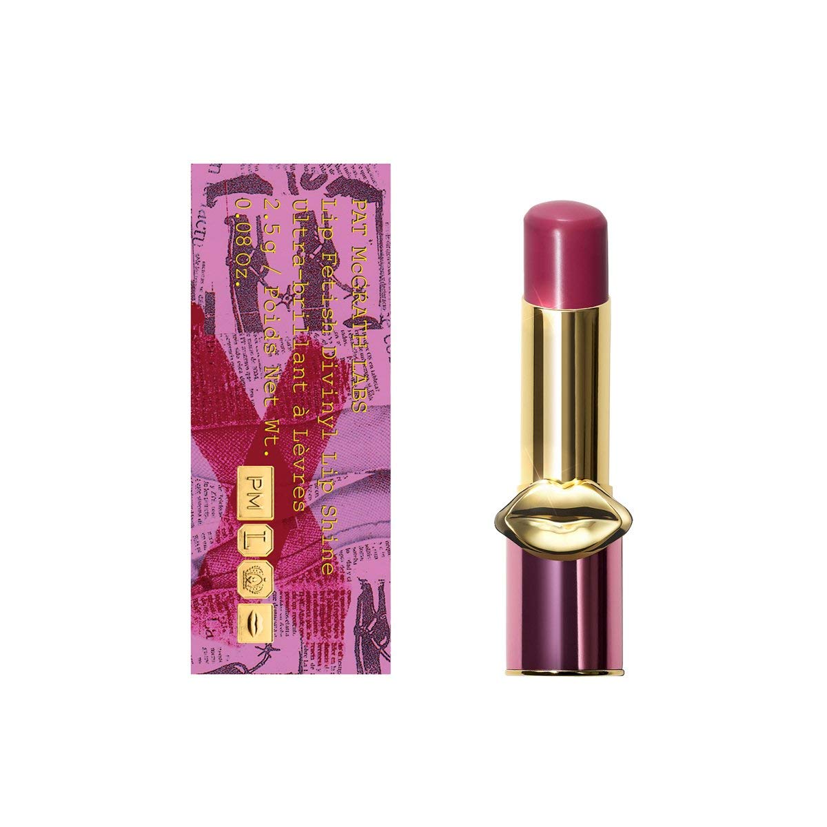 Pat Mcgrath Labs Lip Fetish Balm Divinyl Lip Shine - Belle Amour for Women - 0.08 oz Lip Balm