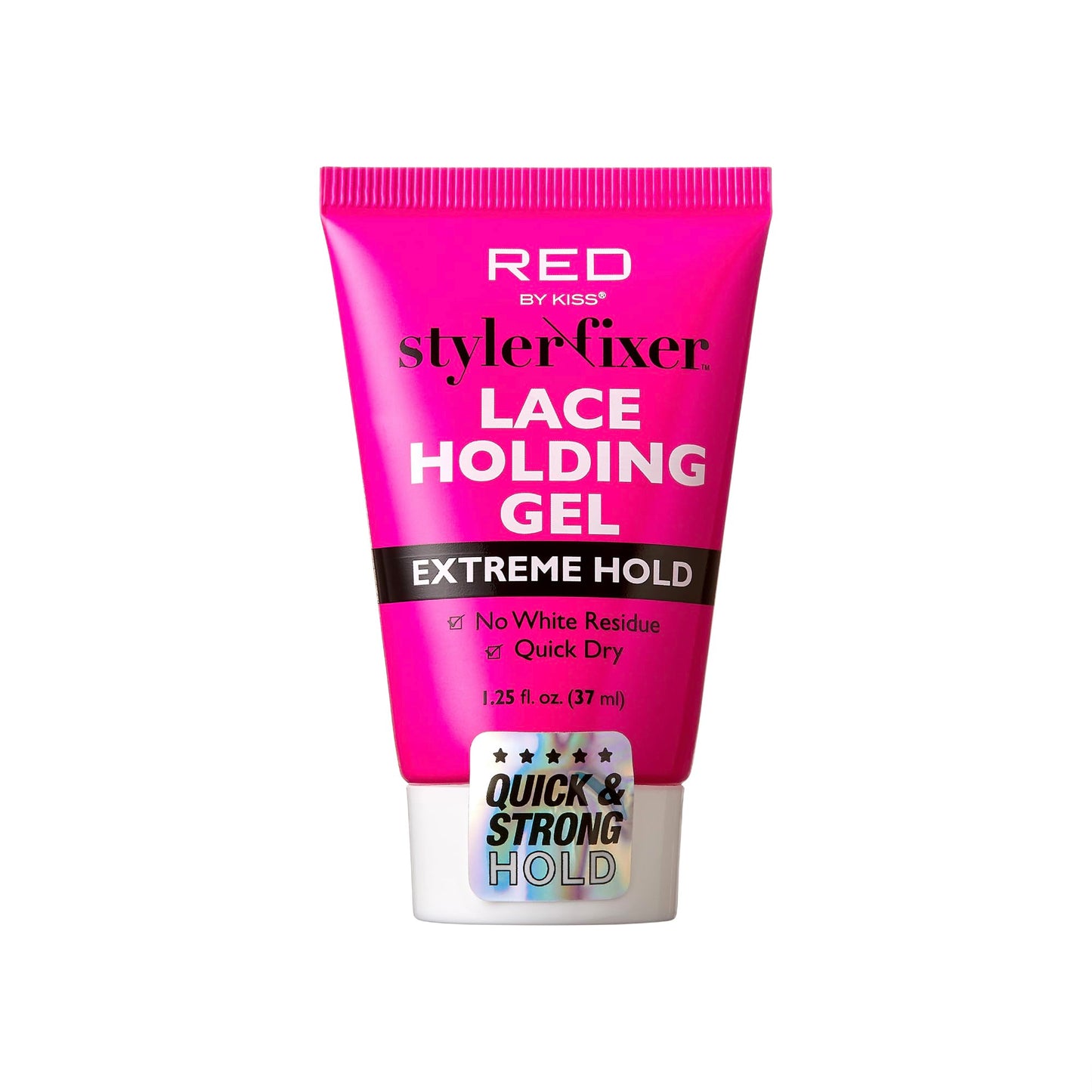 Red by Kiss Styler Fixer Lace Holding Gel, Long Lasting 72-Hr Wear, Quick-Dry Formula for Seamless Lace Application, Scalp Protection & Conditioning