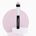 Under Eye Concealer Brush - Beauty Junkees Tapered Kabuki Brush with Soft Synthetic Bristles for Concealing, Blending, Setting, Buffing with Powder