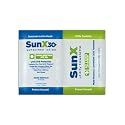 CoreTeX 71443 SunX Towelette and Sunscreen Lotion Dual Pack, Standard, Green/Blue/White (Pack of 300)