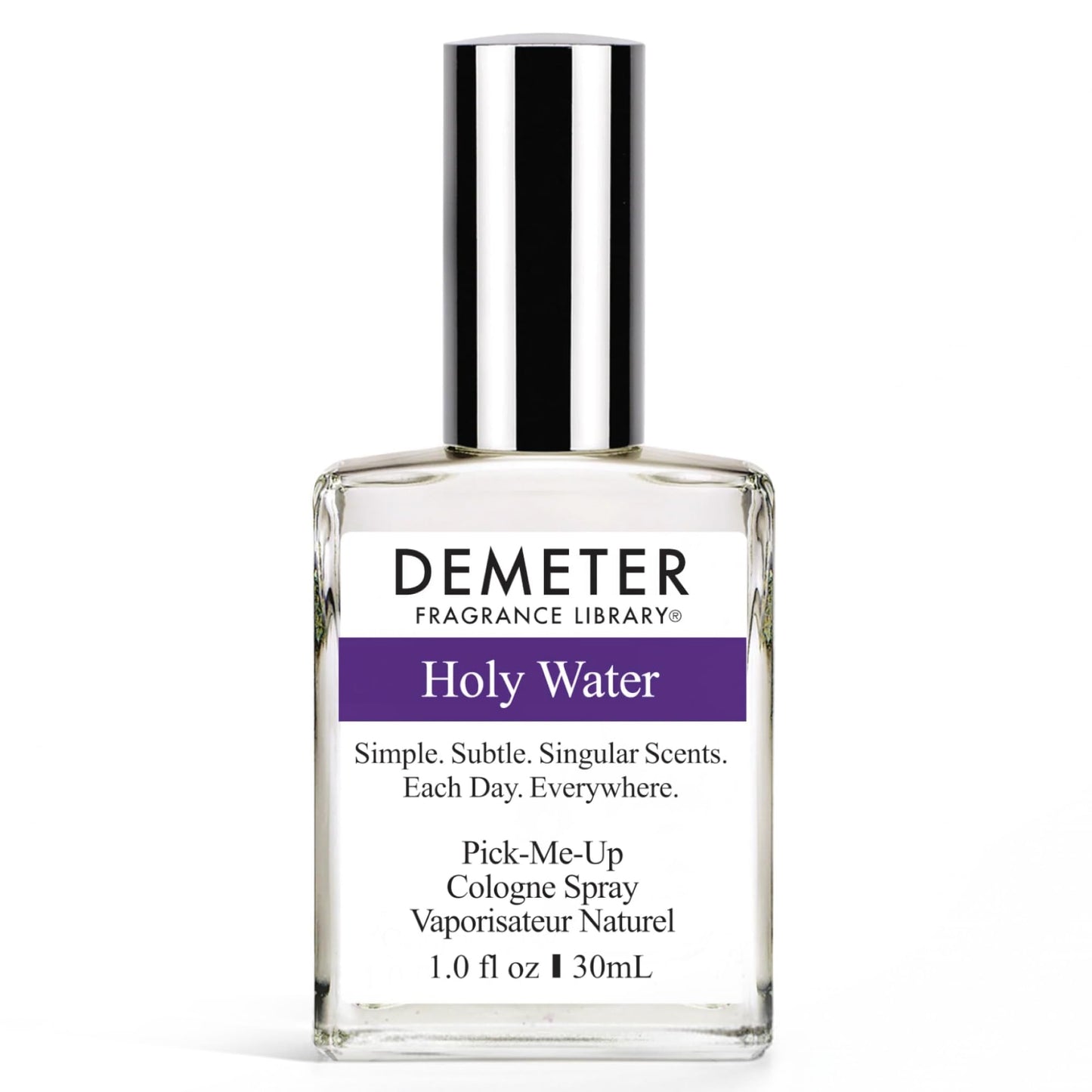 DEMETER Natural Perfume Spray Cologne for Women and Men, Holy Water, 1 oz