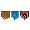 Star Trek: The Next Generation 13-Inch Fabric Storage Bin Cube Organizers, Set of 3