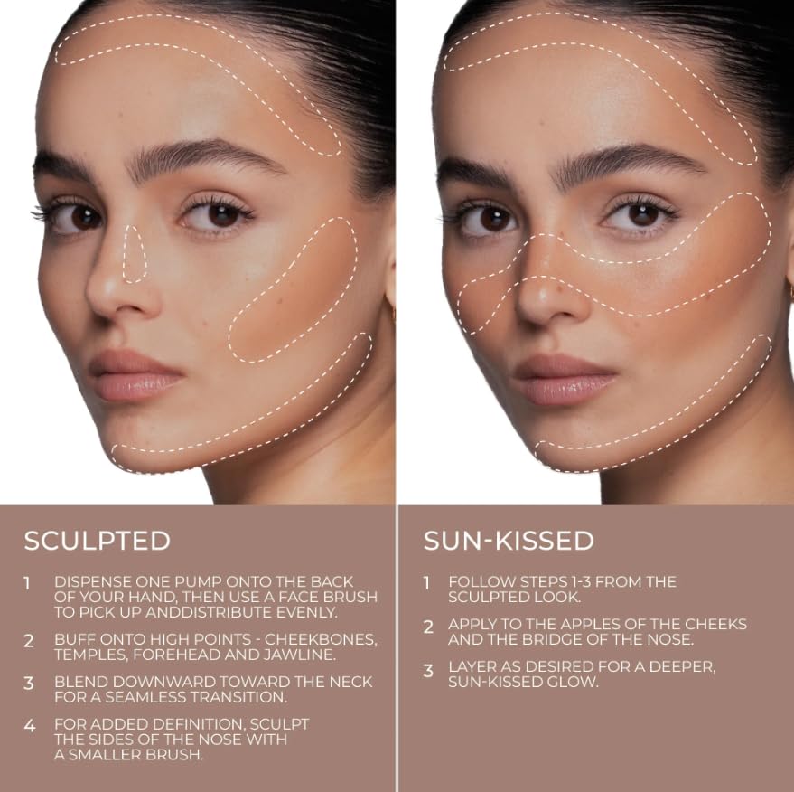 Natasha Denona HY-SCULPT LIQUID BRONZER Serum-Infused Liquid Bronzer - Foxy