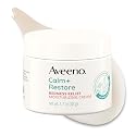 Aveeno Calm + Restore Redness Relief Moisturizing Face Cream, Non-Comedogenic Facial Moisturizer with Ceramide & Vitamin B5, Hydrating for Dry