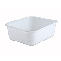 Winco Plastic Mini Bin Tote Box, 14 1/2 x 12 3/4 x 5 inch - 1 each.