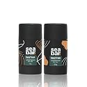 SeaBar Shampoo & Conditioner Bar Set - All Natural Hair Shampoo - Vegan, Sulfate-Free, Eco Friendly Zero Waste Reusable Packaging with Travel