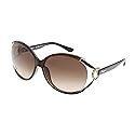 Salvatore Ferragamo Oval Sunglasses SF600S 220 Brown/Gold 61mm 600